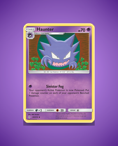 Collector’s Guide: Haunter (Unbroken Bonds #69)