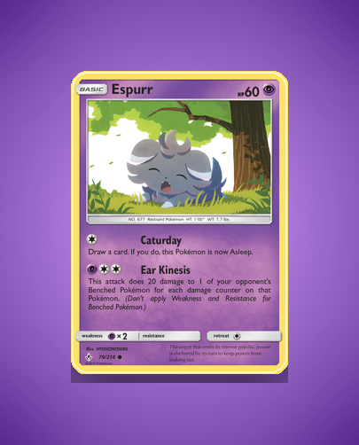 Collector’s Guide: Espurr (Unbroken Bonds #79)