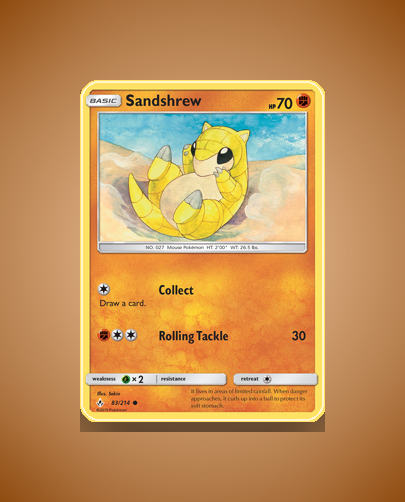 Collector’s Guide: Sandshrew (Unbroken Bonds #83)