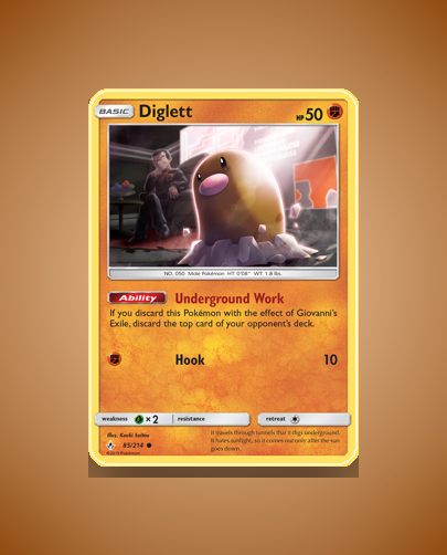 Collector’s Guide: Diglett (Unbroken Bonds #85)