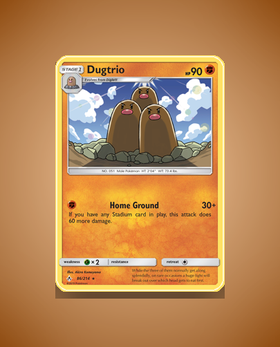 Collector’s Guide: Dugtrio (Unbroken Bonds #86)