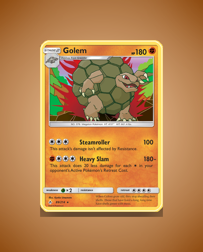 Collector’s Guide: Golem (Unbroken Bonds #89)