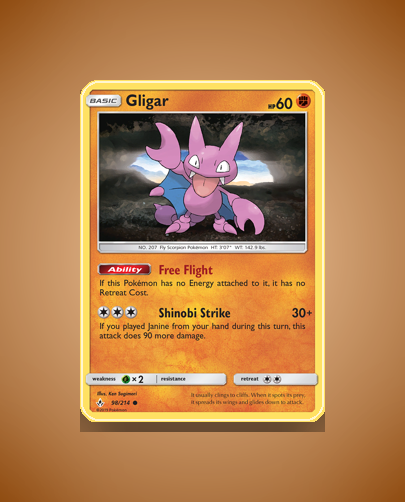 Collector’s Guide: Gligar (Unbroken Bonds #98)