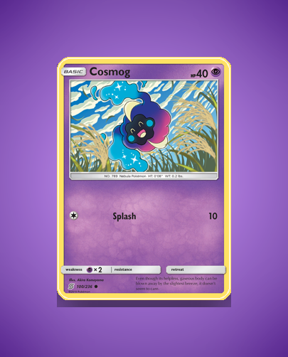 Collector’s Guide: Cosmog (Unified Minds #100)