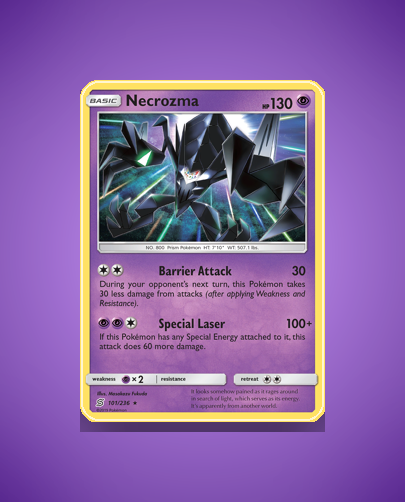 Collector’s Guide: Necrozma (Unified Minds #101)