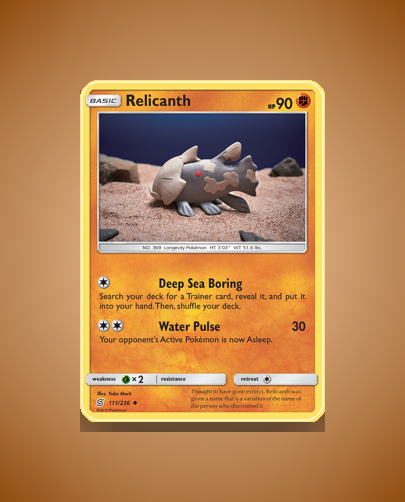 Collector’s Guide: Relicanth (Unified Minds #111)