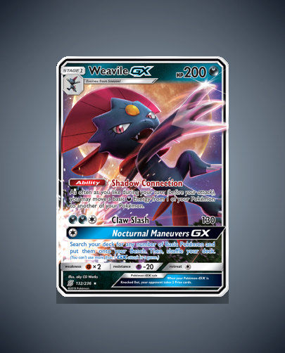 Collector’s Guide: Weavile-GX (Unified Minds #132)