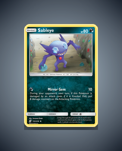Collector’s Guide: Sableye (Unified Minds #133)