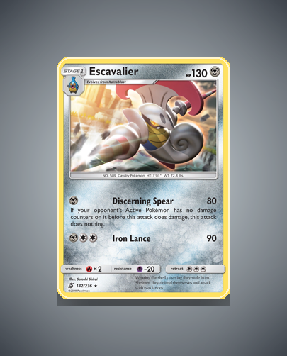 Collector’s Guide: Escavalier (Unified Minds #142)