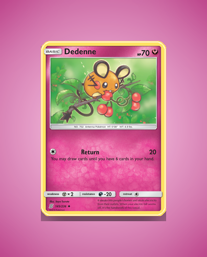 Collector’s Guide: Dedenne (Unified Minds #145)