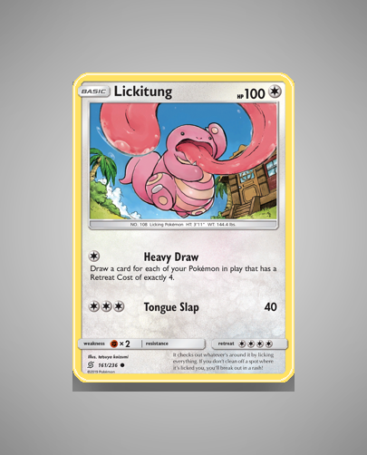 Collector’s Guide: Lickitung (Unified Minds #161)
