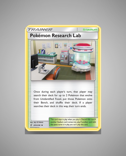 Collector’s Guide: Pokémon Research Lab (Unified Minds #205)