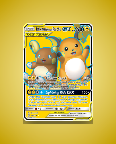 Collector’s Guide: Raichu & Alolan Raichu-GX (Unified Minds #220)