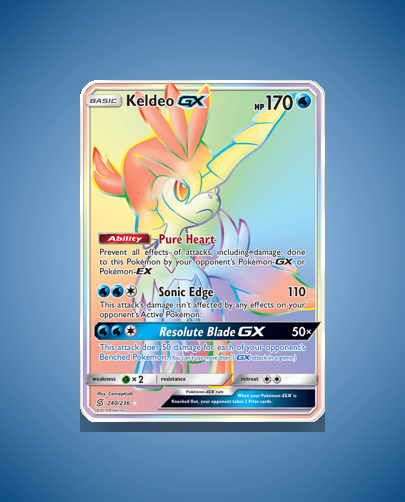 Collector’s Guide: Keldeo-GX (Unified Minds #240)