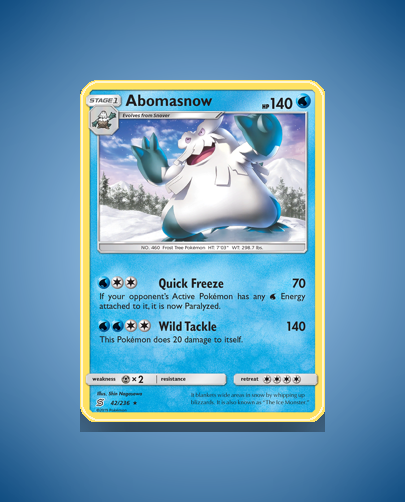 Collector’s Guide: Abomasnow (Unified Minds #42)