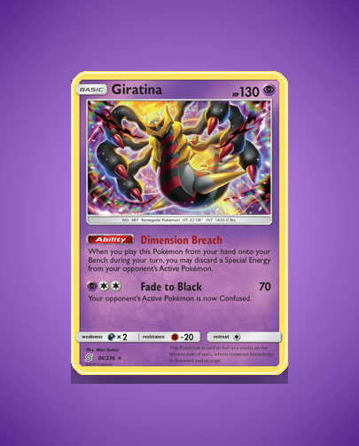 Collector’s Guide: Giratina (Unified Minds #86)