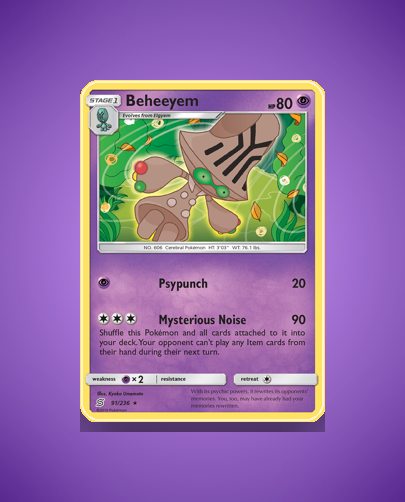 Collector’s Guide: Beheeyem (Unified Minds #91)