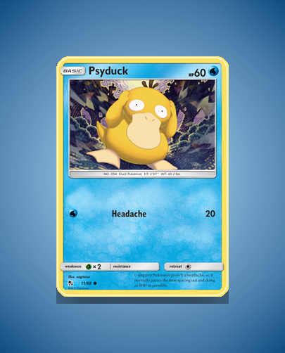 Collector’s Guide: Psyduck (Hidden Fates #11)