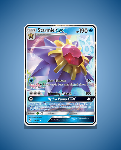 Collector’s Guide: Starmie-GX (Hidden Fates #14)