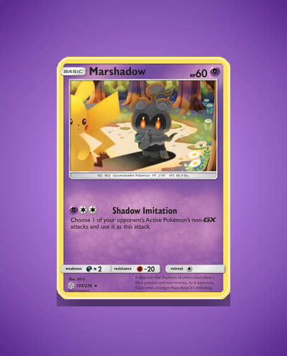 Collector’s Guide: Marshadow (Cosmic Eclipse #103)