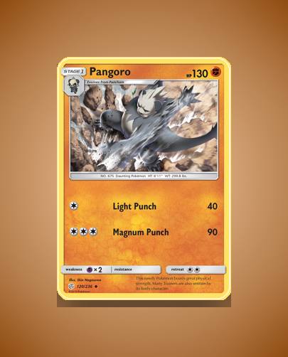 Collector’s Guide: Pangoro (Cosmic Eclipse #120)