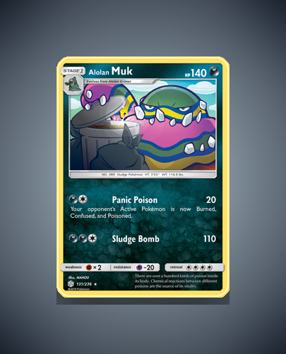 Collector’s Guide: Alolan Muk (Cosmic Eclipse #131)