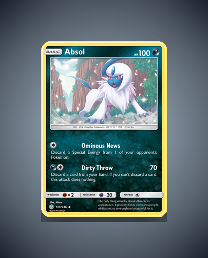 Collector’s Guide: Absol (Cosmic Eclipse #133)