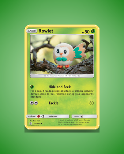 Collector’s Guide: Rowlet (Cosmic Eclipse #17)