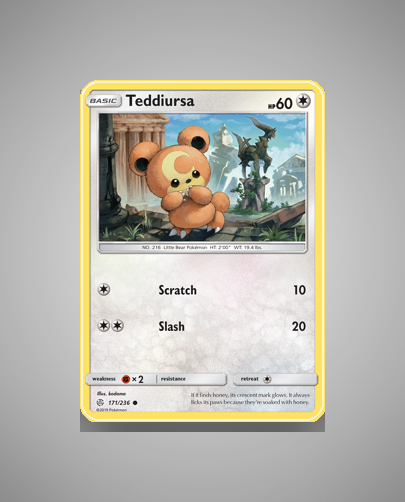 Collector’s Guide: Teddiursa (Cosmic Eclipse #171)