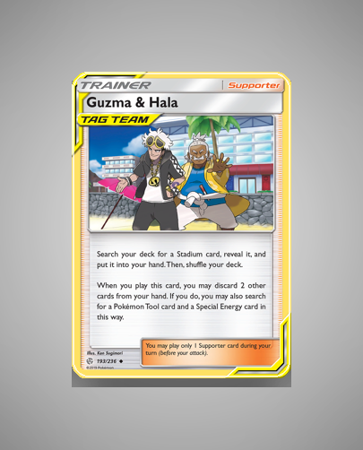 Collector’s Guide: Guzma & Hala (Cosmic Eclipse #193)