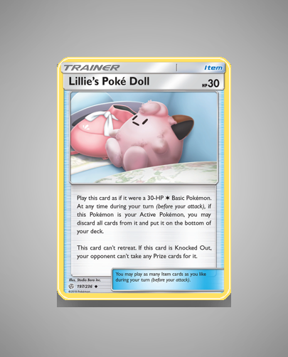 Collector’s Guide: Lillie’s Poké Doll (Cosmic Eclipse #197)