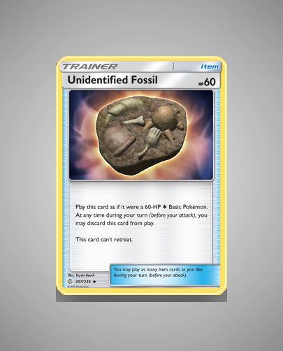 Collector’s Guide: Unidentified Fossil (Cosmic Eclipse #207)