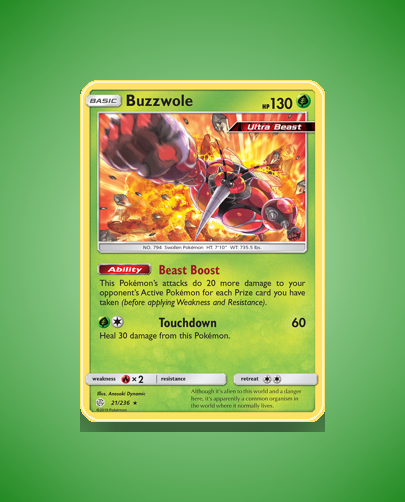 Collector’s Guide: Buzzwole (Cosmic Eclipse #21)