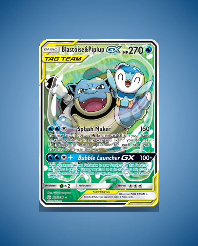 Collector’s Guide: Blastoise & Piplup-GX (Cosmic Eclipse #215)