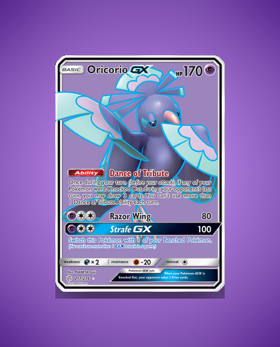 Collector’s Guide: Oricorio-GX (Cosmic Eclipse #217)