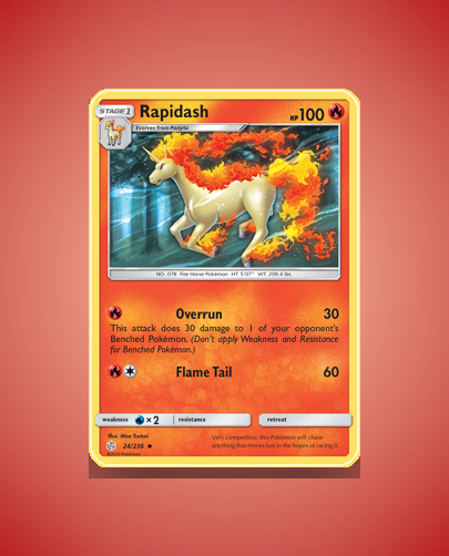 Collector’s Guide: Rapidash (Cosmic Eclipse #24)