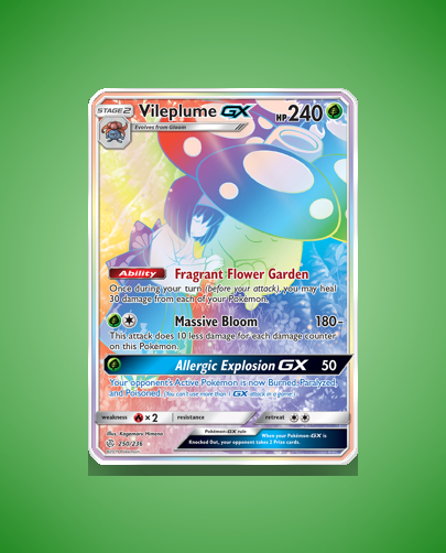 Collector’s Guide: Vileplume-GX (Cosmic Eclipse #250)
