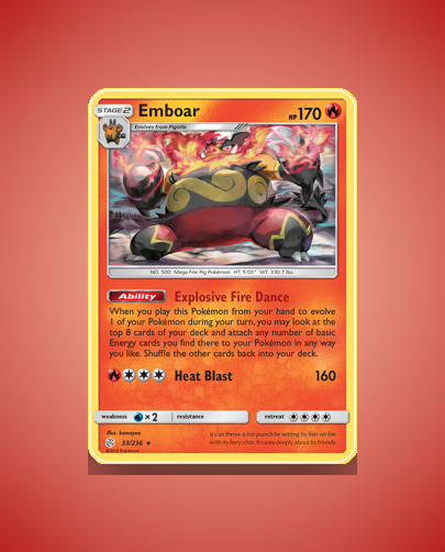 Collector’s Guide: Emboar (Cosmic Eclipse #33)