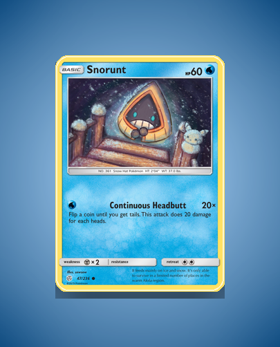 Collector’s Guide: Snorunt (Cosmic Eclipse #47)
