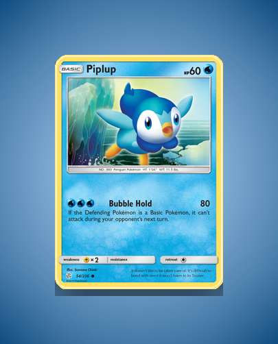 Collector’s Guide: Piplup (Cosmic Eclipse #54)