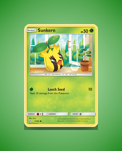 Collector’s Guide: Sunkern (Cosmic Eclipse #7)