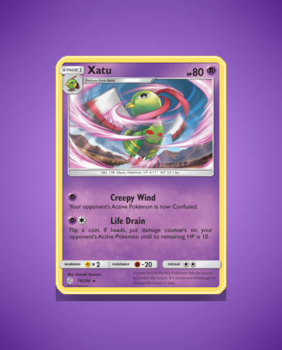 Collector’s Guide: Xatu (Cosmic Eclipse #79)