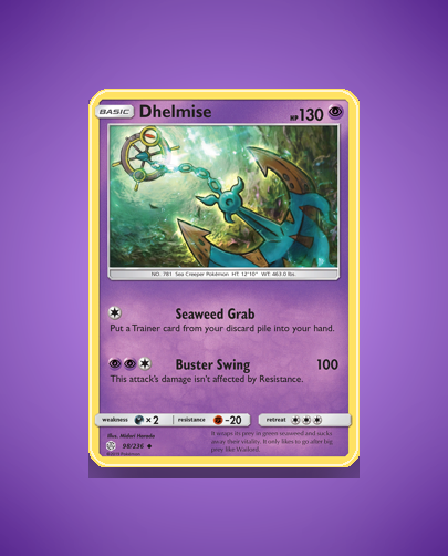 Collector’s Guide: Dhelmise (Cosmic Eclipse #98)