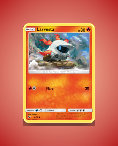 Collector’s Guide: Larvesta (Shining Legends #12)