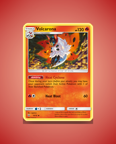 Collector’s Guide: Volcarona (Shining Legends #13)