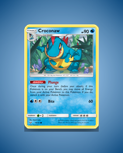 Collector’s Guide: Croconaw (Shining Legends #19)