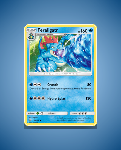 Collector’s Guide: Feraligatr (Shining Legends #20)