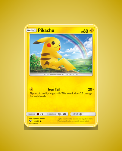 Collector’s Guide: Pikachu (Shining Legends #28)