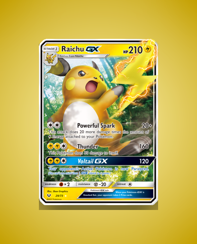 Collector’s Guide: Raichu-GX (Shining Legends #29)