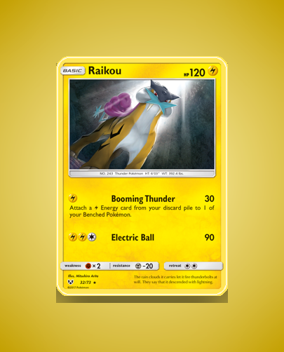 Collector’s Guide: Raikou (Shining Legends #32)